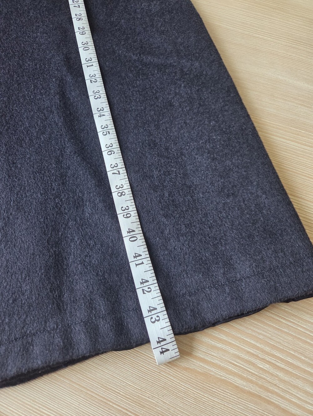 Vintage Original Loden Wasserfest Navy Wool Blend Overcoat Mens Size Medium - Picture 4 of 11